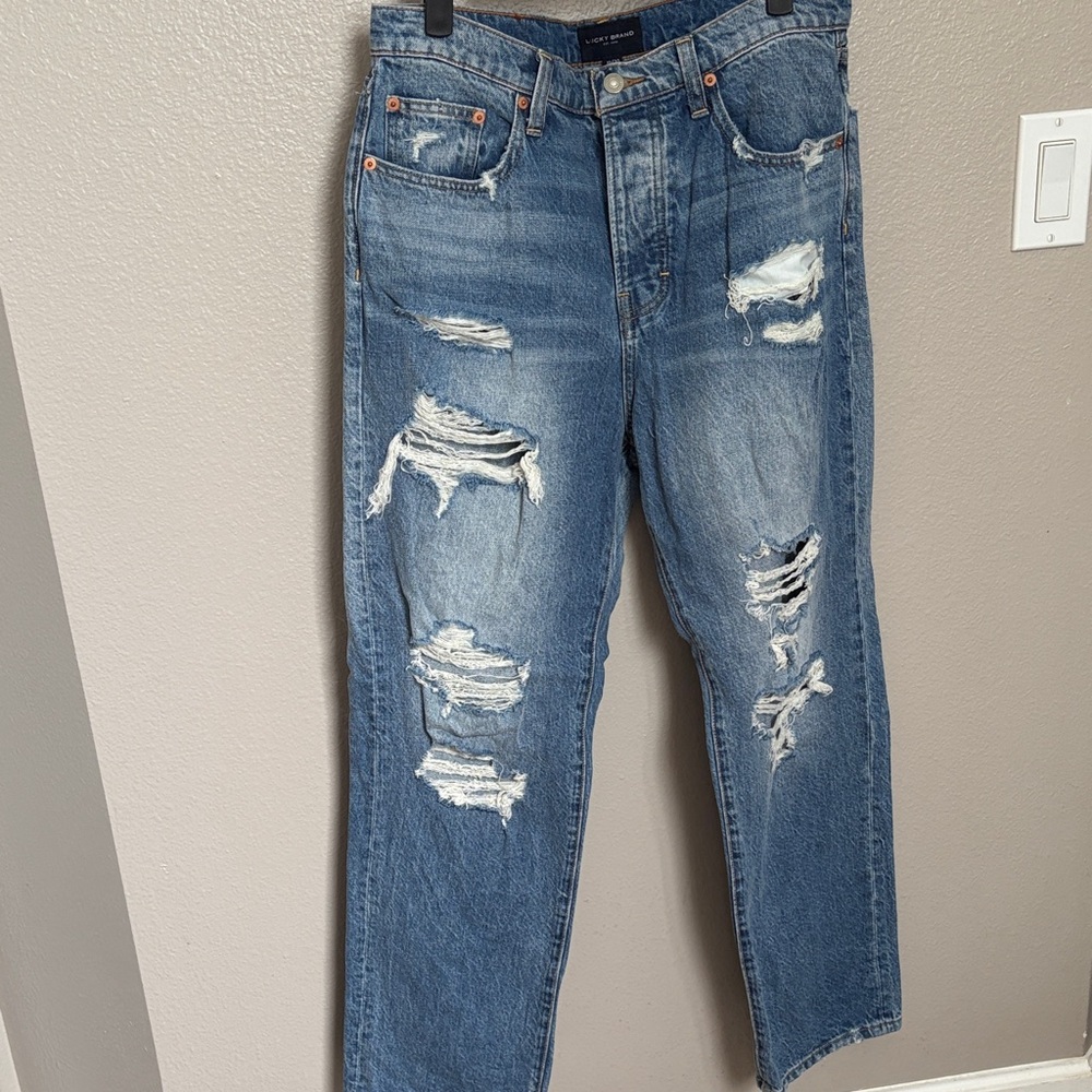 Lucky Brand 90’s High Rise Straight Jeans